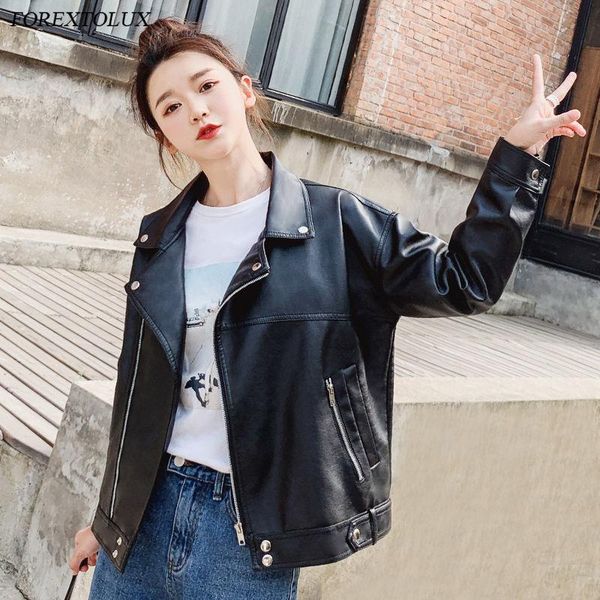 sashes pu faux leather jacket beige black zipper slim short biker jackets coat female outwear 2021 spring fall women women's &
sashes pu faux leather jacket beige black zipper slim short biker jackets coat female outwear 2021 spring fall women women's &