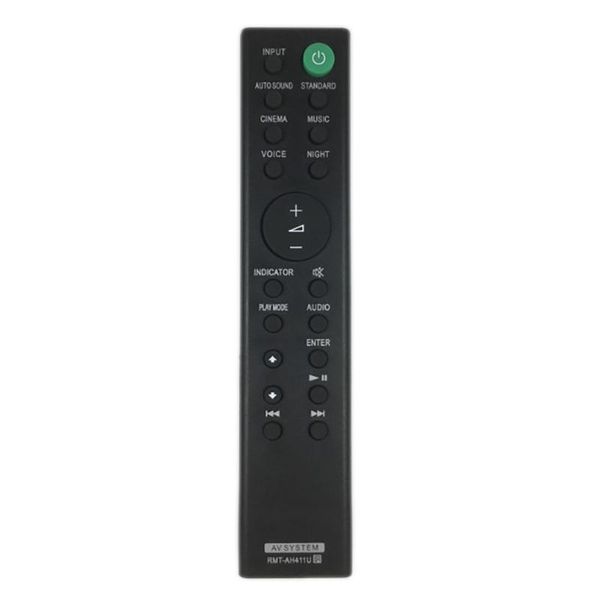 rmt-ah411u replacement remote control for sony soundbar ht-s100f ht-sf150 controlers
rmt-ah411u replacement remote control for sony soundbar ht-s100f ht-sf150 controlers