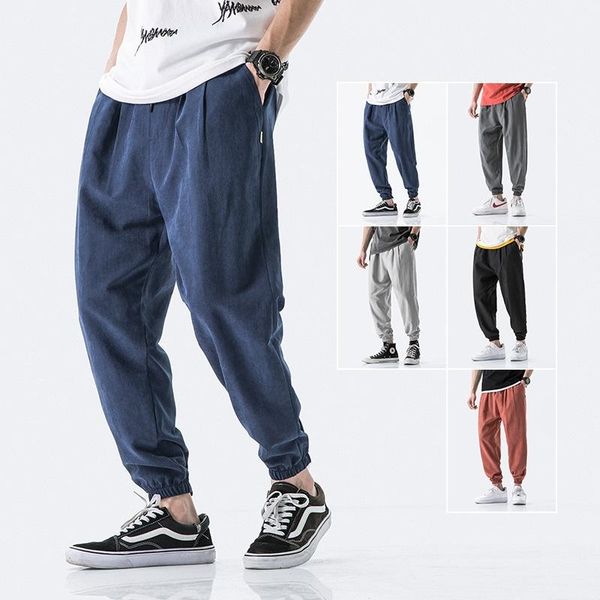 harajuku summer men pants casual mens business trousers thin loose elastic waist japan style pencil men's, Black
harajuku summer men pants casual mens business trousers thin loose elastic waist japan style pencil men's, Black