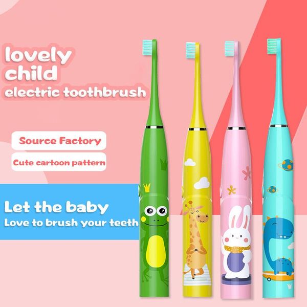 smart electric toothbrush cute sonic children kids tooth brush cartoon pattern cleaning oral brushing replaceable head
smart electric toothbrush cute sonic children kids tooth brush cartoon pattern cleaning oral brushing replaceable head