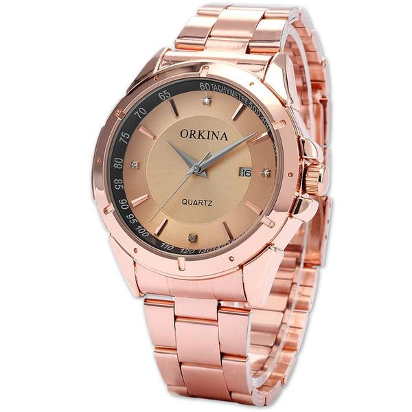 wristwatches mg. orkina japan miyota movement rose gold men quartz watches waterproof date wrist for man relojes outdoor clock, Slivery;brown
wristwatches mg. orkina japan miyota movement rose gold men quartz watches waterproof date wrist for man relojes outdoor clock, Slivery;brown