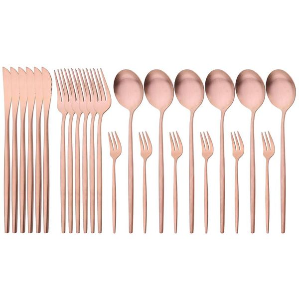 dinnerware sets matte rose tableware flatware knives cake fork tea spoons cutlery set stainless steel kitchen silverware
dinnerware sets matte rose tableware flatware knives cake fork tea spoons cutlery set stainless steel kitchen silverware