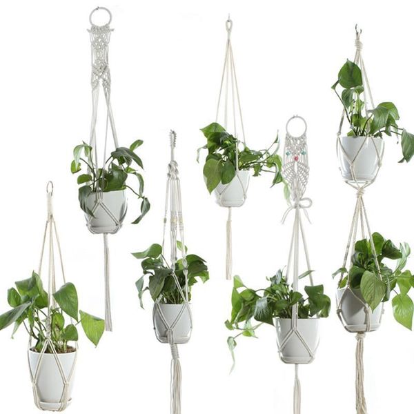 decorative flowers & wreaths hanging planter holder pot rope professional flower without plant
decorative flowers & wreaths hanging planter holder pot rope professional flower without plant