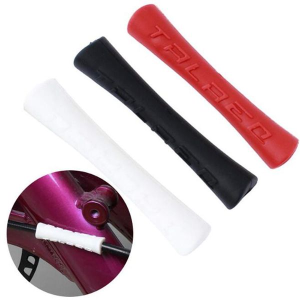 bike brakes 4pcs bicycle cable rubber protector sleeve for shift brake line pipe 3 colors ultralight frame protection guides
bike brakes 4pcs bicycle cable rubber protector sleeve for shift brake line pipe 3 colors ultralight frame protection guides