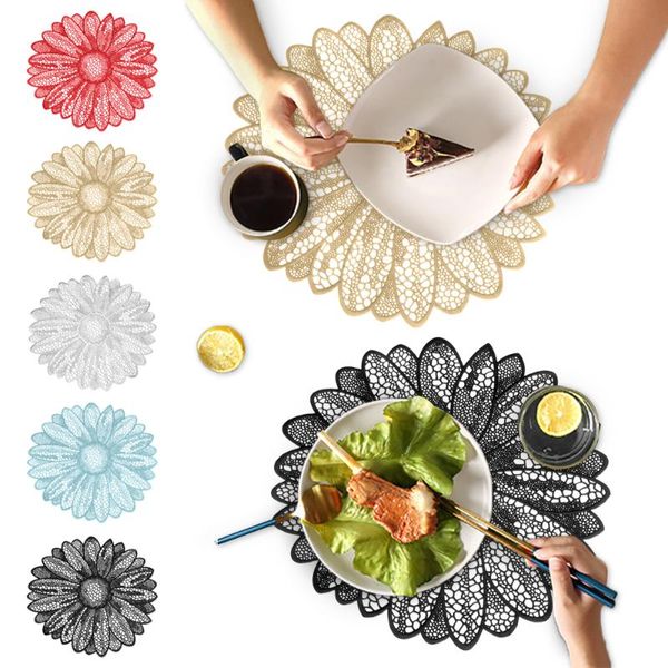 mats & pads lace round embroidery placemat non-slip heat insulation waterproof durable bowl pad home dining table tea
mats & pads lace round embroidery placemat non-slip heat insulation waterproof durable bowl pad home dining table tea