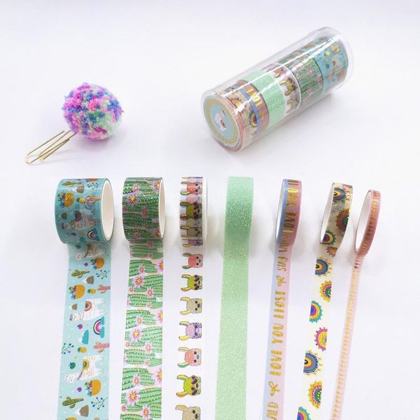gift wrap 7rolls cartoon animal printed masking tape sticker set diy hand account scrapbooking decoration card making material
gift wrap 7rolls cartoon animal printed masking tape sticker set diy hand account scrapbooking decoration card making material