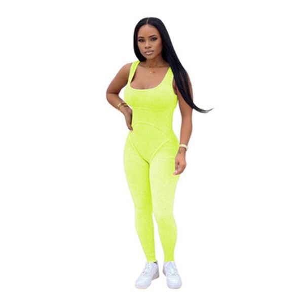 womens skinny rompers fashion trend solid colors sleeveless vest jumpsuits designer female spring high waist knitting trousers romper, Black;white 
womens skinny rompers fashion trend solid colors sleeveless vest jumpsuits designer female spring high waist knitting trousers romper, Black;white