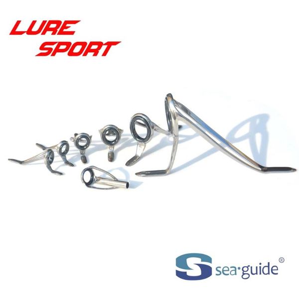 seaguide sxeog guide sxllst 7pcs set stainlesssteel frame oval ring rod building component repair diy accessory boat fishing rods
seaguide sxeog guide sxllst 7pcs set stainlesssteel frame oval ring rod building component repair diy accessory boat fishing rods