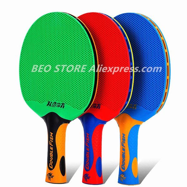 table tennis raquets double fish plastic racket concave mesh rubber super light pong bat
table tennis raquets double fish plastic racket concave mesh rubber super light pong bat