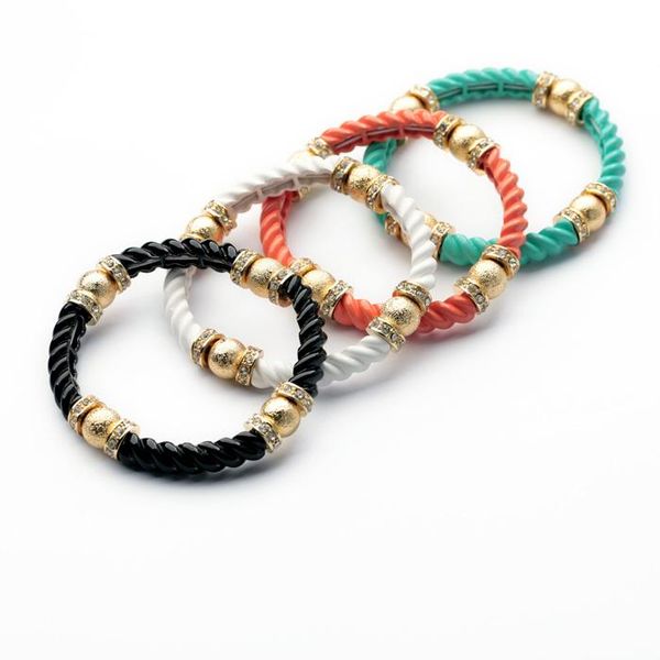 charm bracelets summer color bracelet simple design elegant resin stretch for women jewelry nifty accessory gift, Golden;silver
charm bracelets summer color bracelet simple design elegant resin stretch for women jewelry nifty accessory gift, Golden;silver
