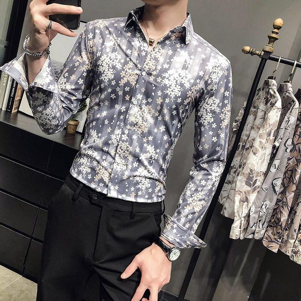 men's casual shirts 2021 spring and autumn british style slim shirt fashion retro business harajuku mens dress, White;black
men's casual shirts 2021 spring and autumn british style slim shirt fashion retro business harajuku mens dress, White;black