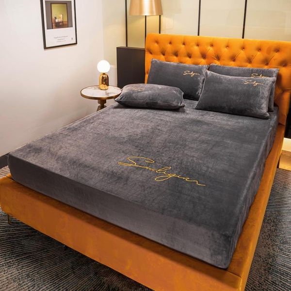 sheets & sets elastic fitted sheet crystal velvet bed linen mattress cover solid color 1pcs winter warm soft queen 180x200cm no case
sheets & sets elastic fitted sheet crystal velvet bed linen mattress cover solid color 1pcs winter warm soft queen 180x200cm no case