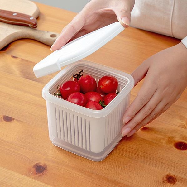 kitchen gadget inner sieve separable storage thickened transparent double-layer ginger garlic green onion box bottles & jars
kitchen gadget inner sieve separable storage thickened transparent double-layer ginger garlic green onion box bottles & jars