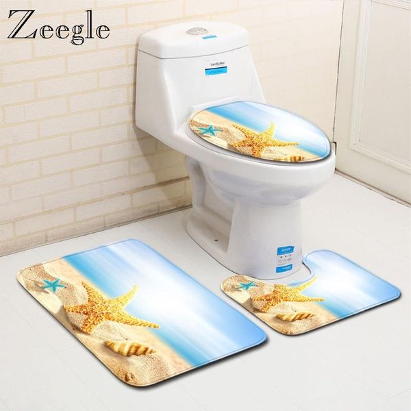 starfish printed bathroom mat set dustproof toilet seat cover absorbent carpet rug anti slip shower floor bath mats
starfish printed bathroom mat set dustproof toilet seat cover absorbent carpet rug anti slip shower floor bath mats