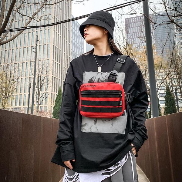 trendy women chest rig bags streetwear functionality waist bag fashion tactical vest strap pack hip-hop purse
trendy women chest rig bags streetwear functionality waist bag fashion tactical vest strap pack hip-hop purse