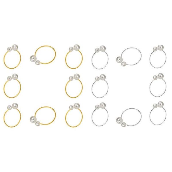 pearl napkin rings - set of 8 gold holder table buckles for dining setting wedding party
pearl napkin rings - set of 8 gold holder table buckles for dining setting wedding party