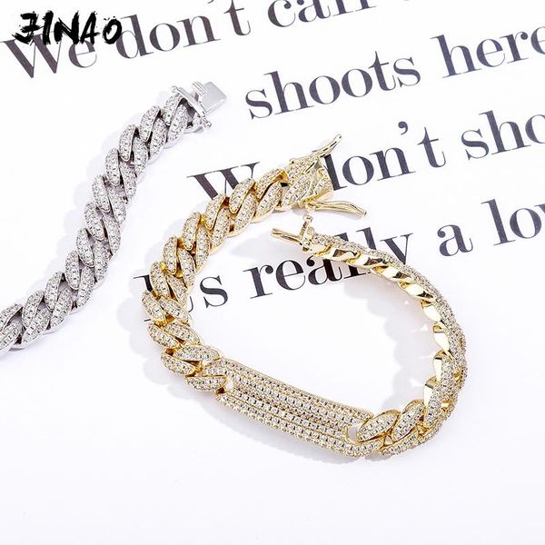 charm bracelets fashion charms punk personality bling iced out +cz hip hop 9mm bracelet men and women jewelry for gift, Golden;silver
charm bracelets fashion charms punk personality bling iced out +cz hip hop 9mm bracelet men and women jewelry for gift, Golden;silver