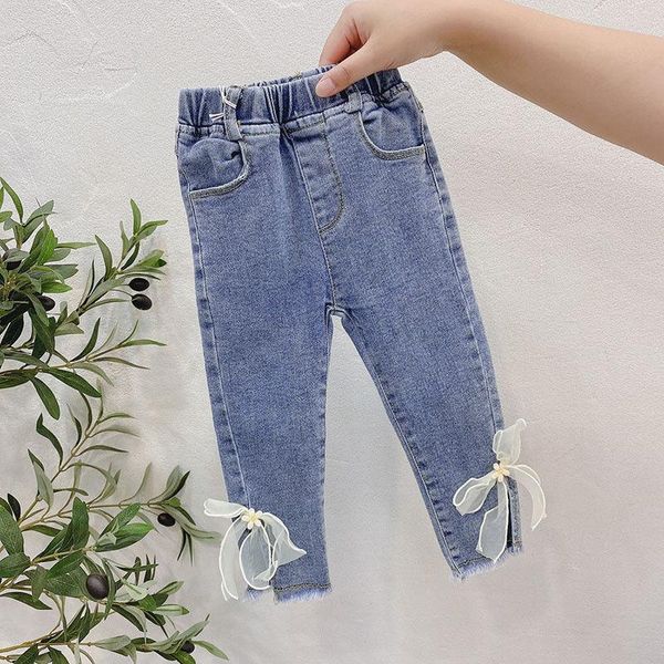 toddlers baby girls jeans pants spring autumn 1-6years ribbon bow cute leggings trousers, Blue
toddlers baby girls jeans pants spring autumn 1-6years ribbon bow cute leggings trousers, Blue