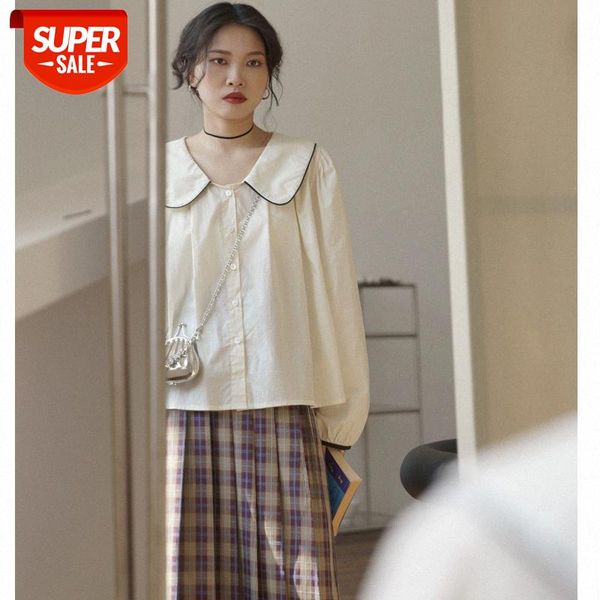 western style age-reducing doll collar shirt female design sense fashion white long-sleeved agent hair #gd6r
western style age-reducing doll collar shirt female design sense fashion white long-sleeved agent hair #gd6r