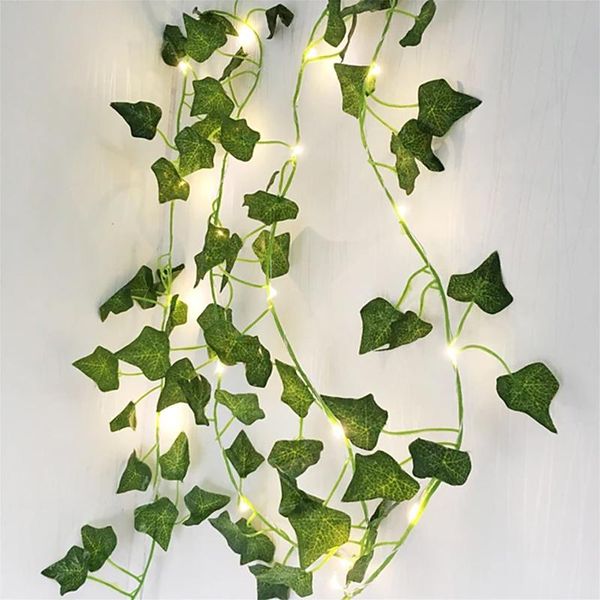 decorative flowers & wreaths 2m artificial plants green leaf garland led string light ivy vine for home decorations wedding diy rattan
decorative flowers & wreaths 2m artificial plants green leaf garland led string light ivy vine for home decorations wedding diy rattan