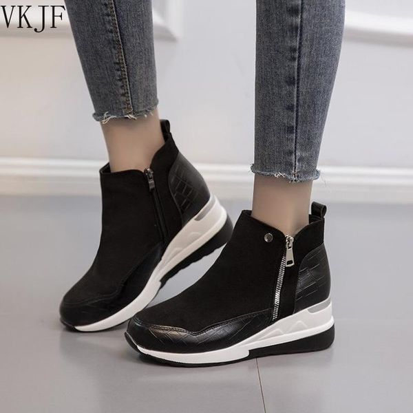 boots 2021 suede women shoes fashion casual comfortable zipper sneakers waterproof high platform, Black
boots 2021 suede women shoes fashion casual comfortable zipper sneakers waterproof high platform, Black