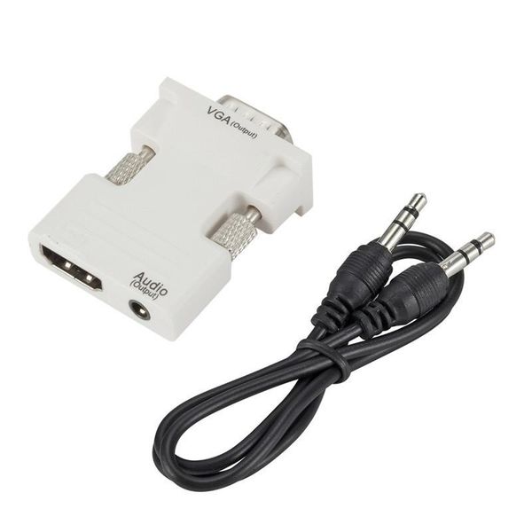 audio cables & connectors -compatible to vga converter female male 3.5mm cable 1080p fhd video output for pc laptv monitor projector
audio cables & connectors -compatible to vga converter female male 3.5mm cable 1080p fhd video output for pc laptv monitor projector