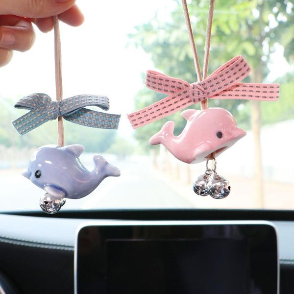 interior decorations cute car pendant rearview mirror ceramic little dolphin wind chime accessories for girls
interior decorations cute car pendant rearview mirror ceramic little dolphin wind chime accessories for girls