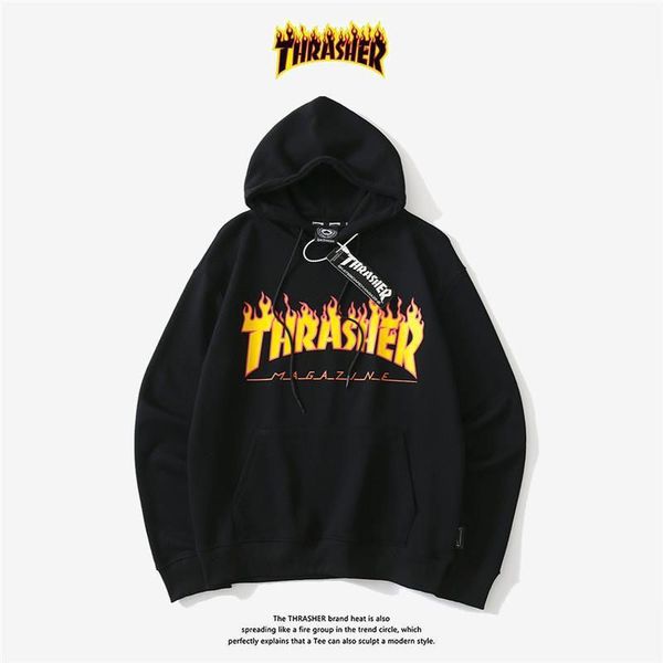 Spring and Fall Hoodies for men With women the flame print pattern couples Fashion Hoodie, Black
Spring and Fall Hoodies for men With women the flame print pattern couples Fashion Hoodie, Black
