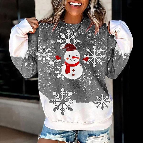 women's hoodies & sweatshirts fashion womens winter warm casual loose christmas snow for print round neck long sleeve, Black
women's hoodies & sweatshirts fashion womens winter warm casual loose christmas snow for print round neck long sleeve, Black