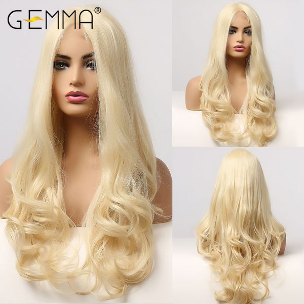 platinum blonde natural wavy synthetic lace front wig for women middle part long lace part wigs cosplay heat resistant, Black
platinum blonde natural wavy synthetic lace front wig for women middle part long lace part wigs cosplay heat resistant, Black