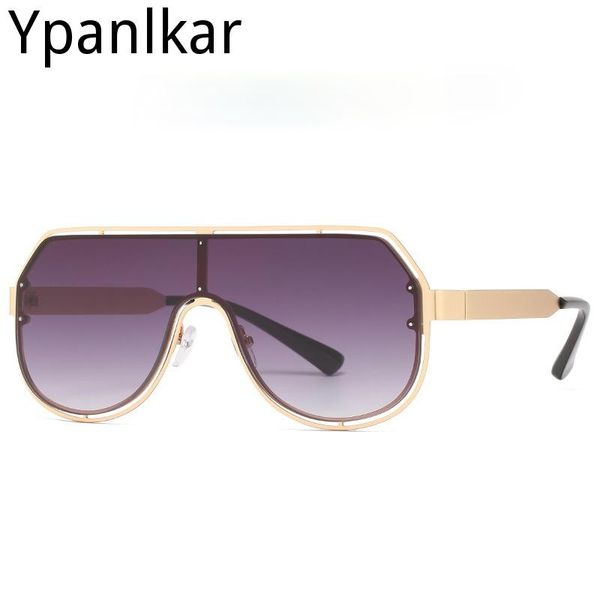 sunglasses oversized one-piece women men trend street beat glasses metal frame gradient eyewear shades for, White;black
sunglasses oversized one-piece women men trend street beat glasses metal frame gradient eyewear shades for, White;black