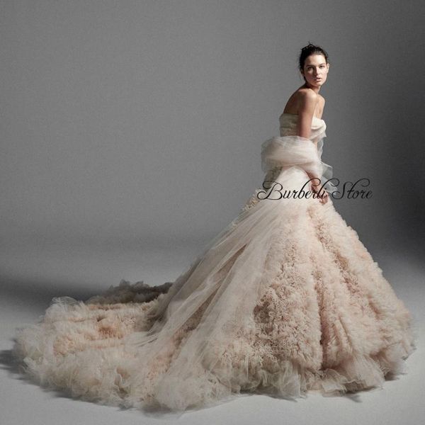 casual dresses gorgeous khaki ruffles tulle bridal with long shawl lush puffy draped mesh wedding gowns formal prom gown, Black;gray
casual dresses gorgeous khaki ruffles tulle bridal with long shawl lush puffy draped mesh wedding gowns formal prom gown, Black;gray