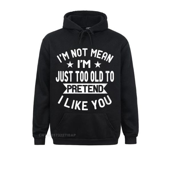 men's hoodies & sweatshirts womens i'm not mean just too old to pretend i like you funny hoodie man unique coupons novelty clothes, Black
men's hoodies & sweatshirts womens i'm not mean just too old to pretend i like you funny hoodie man unique coupons novelty clothes, Black