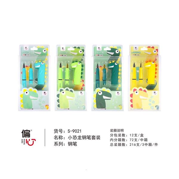 korean gift pen cartoon dinosaur t-rex silicone upright pen set student pointed prize
korean gift pen cartoon dinosaur t-rex silicone upright pen set student pointed prize