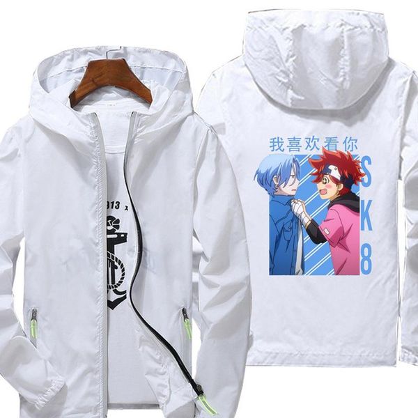 men's jackets summer spring anime sk8 the infinity jacket men windbreaker zipper hoody streetwear sportswear women thin, Black;brown
men's jackets summer spring anime sk8 the infinity jacket men windbreaker zipper hoody streetwear sportswear women thin, Black;brown