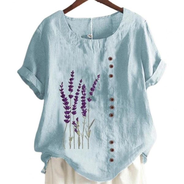 plus size women t-shirts short sleeve o neck tees floral print cotton flax casual lavender printed ladies daily life 2021 women's t-sh, White
plus size women t-shirts short sleeve o neck tees floral print cotton flax casual lavender printed ladies daily life 2021 women's t-sh, White