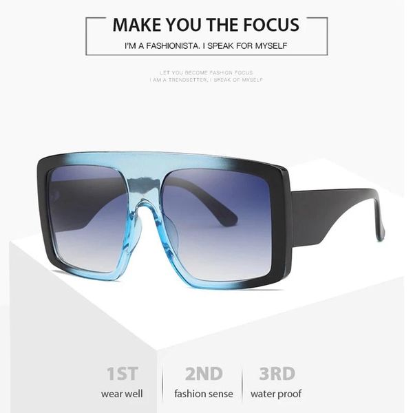 sunglasses 2021 super large gradient ladies retro fashion glasses anti-ultraviolet, White;black
sunglasses 2021 super large gradient ladies retro fashion glasses anti-ultraviolet, White;black