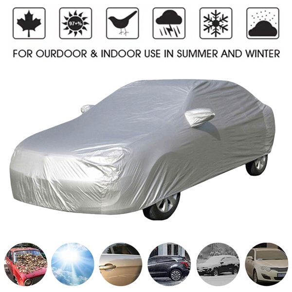 exterior outdoor protection full car s snow cover sunshade waterproof dustproof universal for hatchback sedan suv
exterior outdoor protection full car s snow cover sunshade waterproof dustproof universal for hatchback sedan suv