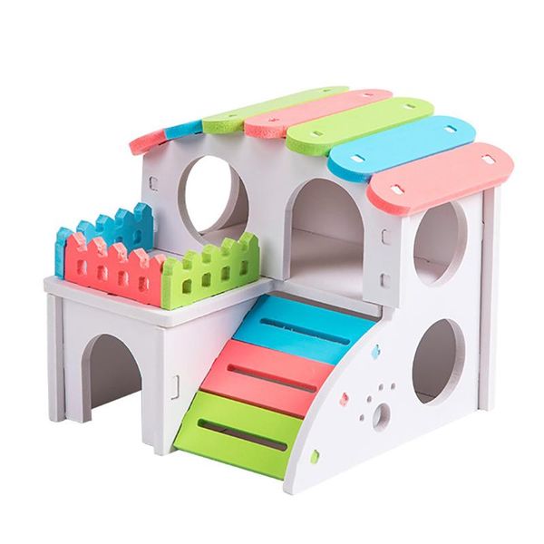 small animal supplies rainbow color hamster nest sleeping house luxury cage pet diy hideout hut toy
small animal supplies rainbow color hamster nest sleeping house luxury cage pet diy hideout hut toy