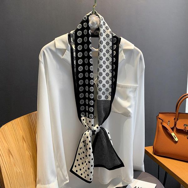 scarves 2021 print silk long scarf women luxury neckerchief summer headband female hair kerchief bag scarfs ladies hijab foulard, Blue;gray
scarves 2021 print silk long scarf women luxury neckerchief summer headband female hair kerchief bag scarfs ladies hijab foulard, Blue;gray