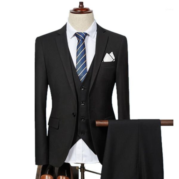 men's suits & blazers jacket pant vest / nice men business three piece sets male wedding dress suit coat trousers waistcoat, White;black
men's suits & blazers jacket pant vest / nice men business three piece sets male wedding dress suit coat trousers waistcoat, White;black