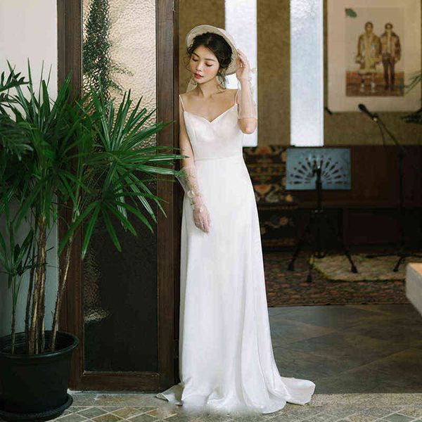luxury street style dresses light wedding 2021 bride wedding toast dr's satin simple mori seri travel studio po, Black;pink
luxury street style dresses light wedding 2021 bride wedding toast dr's satin simple mori seri travel studio po, Black;pink