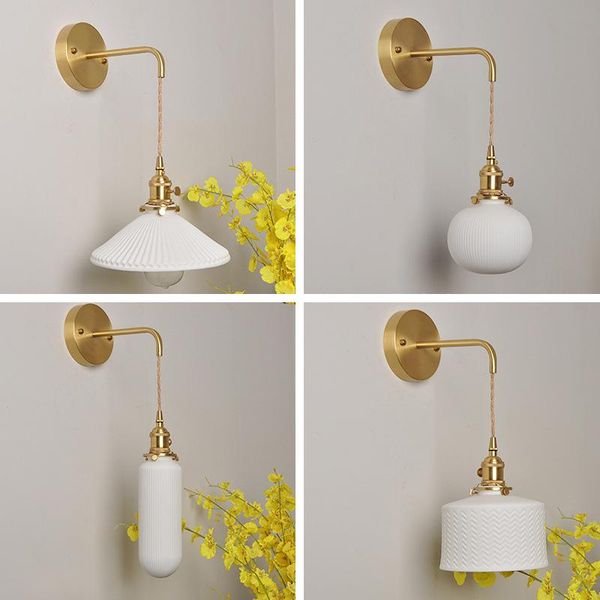 wall lamps nordic ceramics lamp retro bedroom restaurant bar bedside chandelier aisle tea room shop brass pendent light
wall lamps nordic ceramics lamp retro bedroom restaurant bar bedside chandelier aisle tea room shop brass pendent light