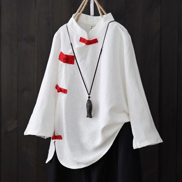 women linen shirt chinese style vintage retro shirt cardigan coat fairy tai chi tang suit breathable casual hanfu 11409, Red
women linen shirt chinese style vintage retro shirt cardigan coat fairy tai chi tang suit breathable casual hanfu 11409, Red