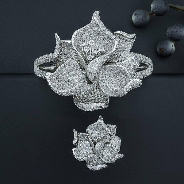 earrings & necklace modemangel flower boom fashion full micro paved cubic zircon women engagement wedding ceremony bracelets bangles ring, Silver
earrings & necklace modemangel flower boom fashion full micro paved cubic zircon women engagement wedding ceremony bracelets bangles ring, Silver