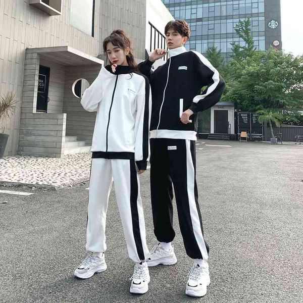 couple's spring and autumn cardigan stand collar sportswear sweater suit men's fried street trend youth side seam insert bag, Gray
couple's spring and autumn cardigan stand collar sportswear sweater suit men's fried street trend youth side seam insert bag, Gray