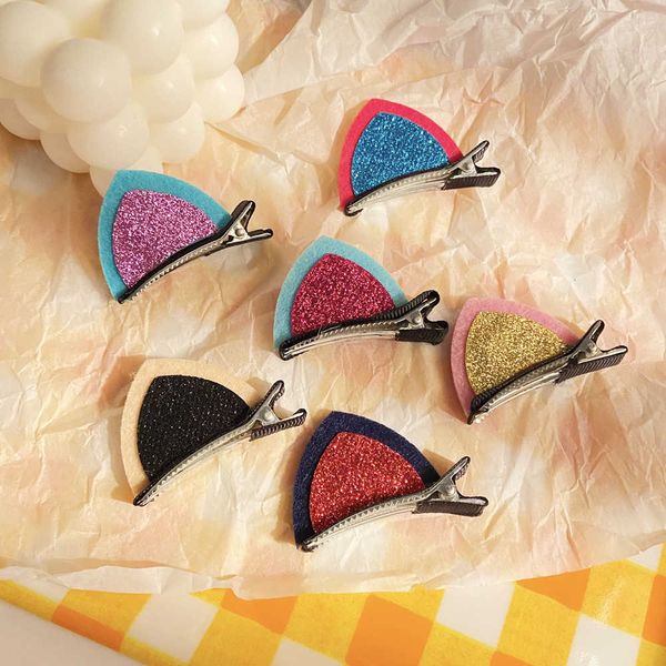 children's hairpin version princess cat ear hairpin children's hairpin girl baby side clip baby headdress, Golden;silver
children's hairpin version princess cat ear hairpin children's hairpin girl baby side clip baby headdress, Golden;silver