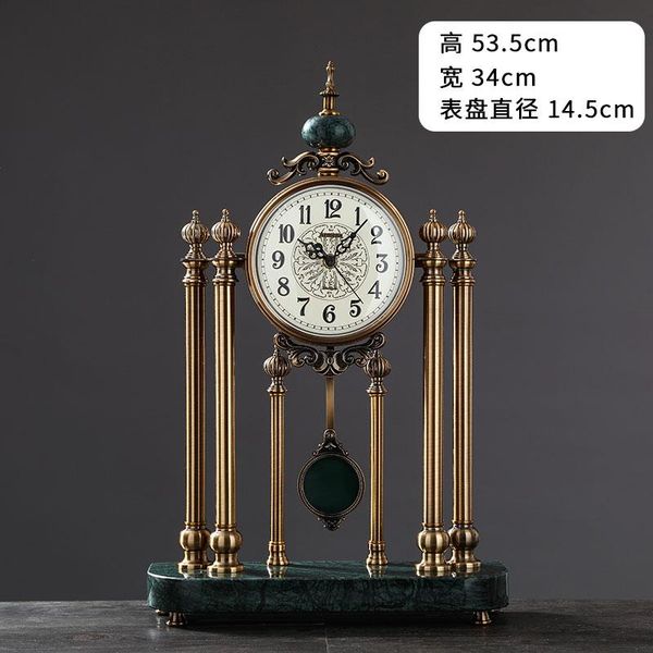 desk & table clocks european style living room clock fashion retro ornaments creative silent alloy plated copper bell
desk & table clocks european style living room clock fashion retro ornaments creative silent alloy plated copper bell