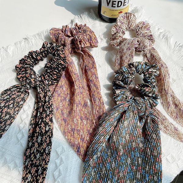 women girls vintage floral bow scrunchies rubber bands ponytail holder soft elastic hair kids accessories
women girls vintage floral bow scrunchies rubber bands ponytail holder soft elastic hair kids accessories