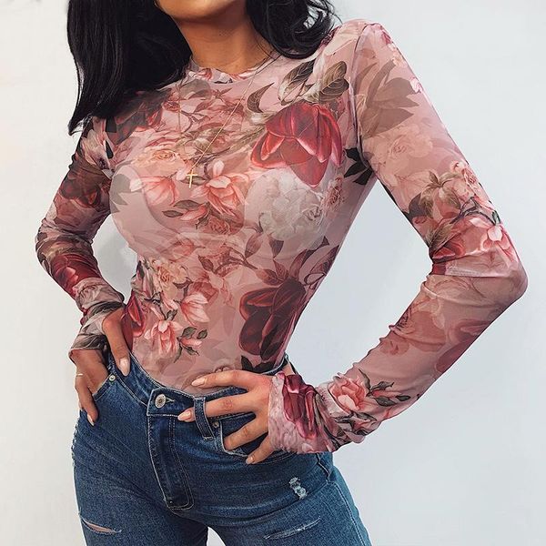 women's jumpsuits & rompers see through mesh bodysuits floral print women long sleeve slim fit bodysuit ladies triangle jumpsuit c, Black;white
women's jumpsuits & rompers see through mesh bodysuits floral print women long sleeve slim fit bodysuit ladies triangle jumpsuit c, Black;white